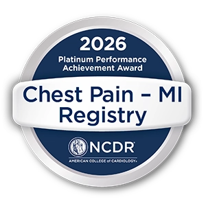 2026 NCDR chest pain badge